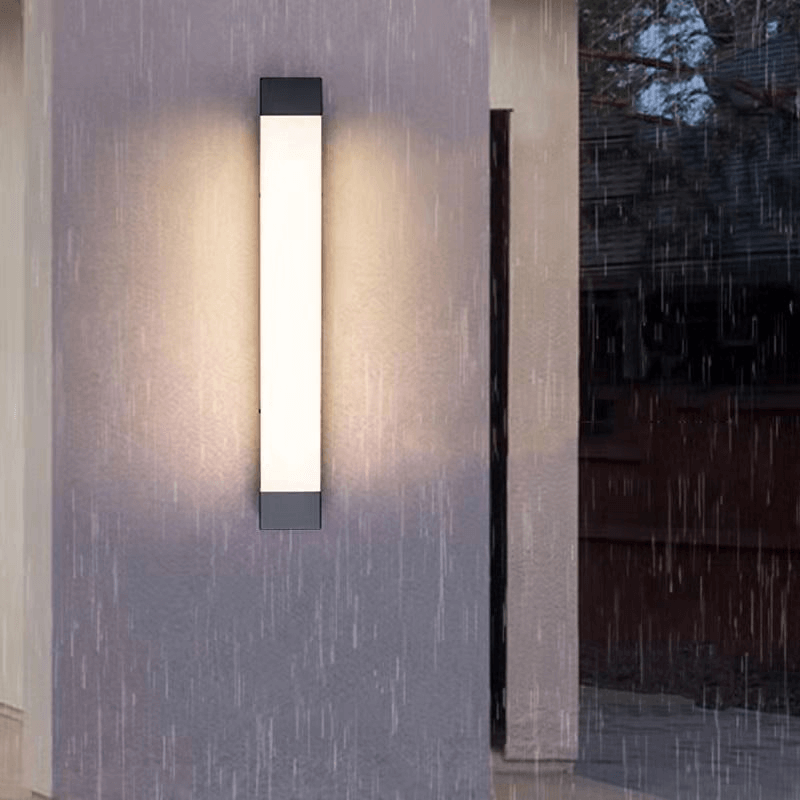 Modern LED Wall Sconce - Indoor/Outdoor Lighting Fixture