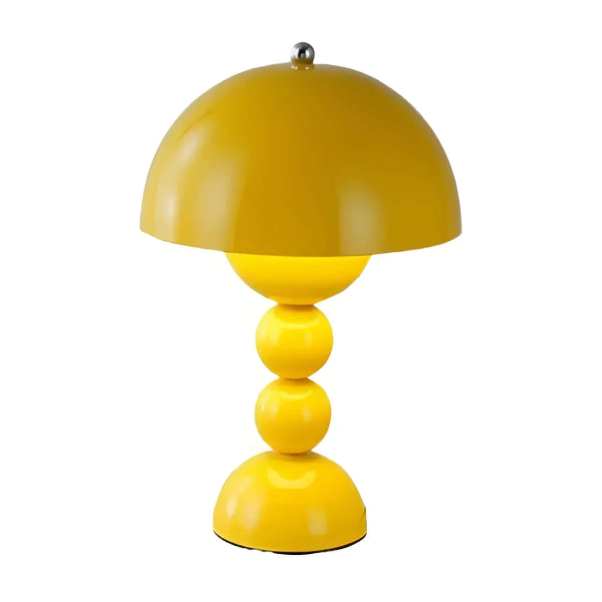 Vintage Mid-Century Modern Mushroom Lamp - Retro Acrylic Dome Light for Table & Desk