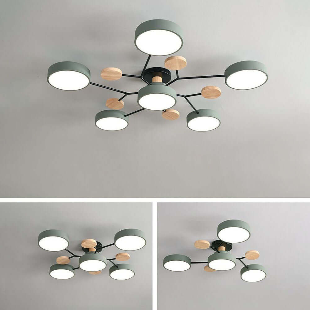 Modern Circular Living Room LED Ceiling Light