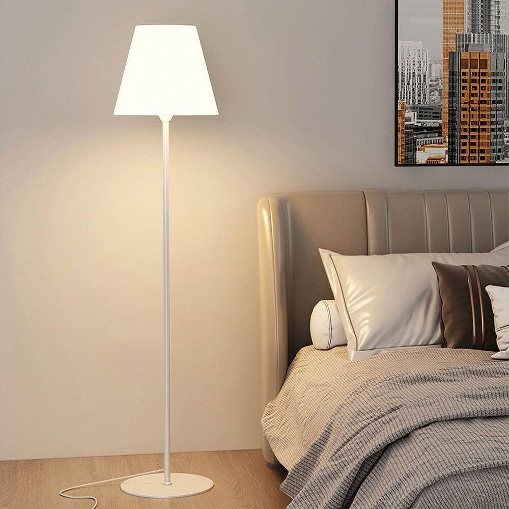 Modern Ward Floor Lamp - Metal & Acrylic - Black & White Options