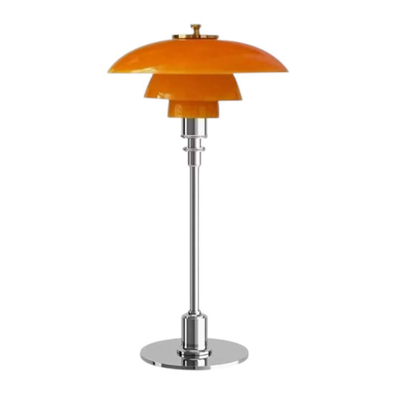 Modern Danish Designer Table Lamp with LED Light - Dimmable - 11" x 18.5"