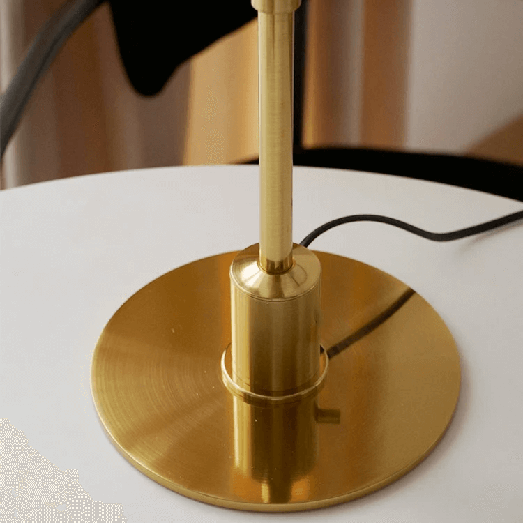 Modern Danish Designer Table Lamp with LED Light - Dimmable - 11" x 18.5"