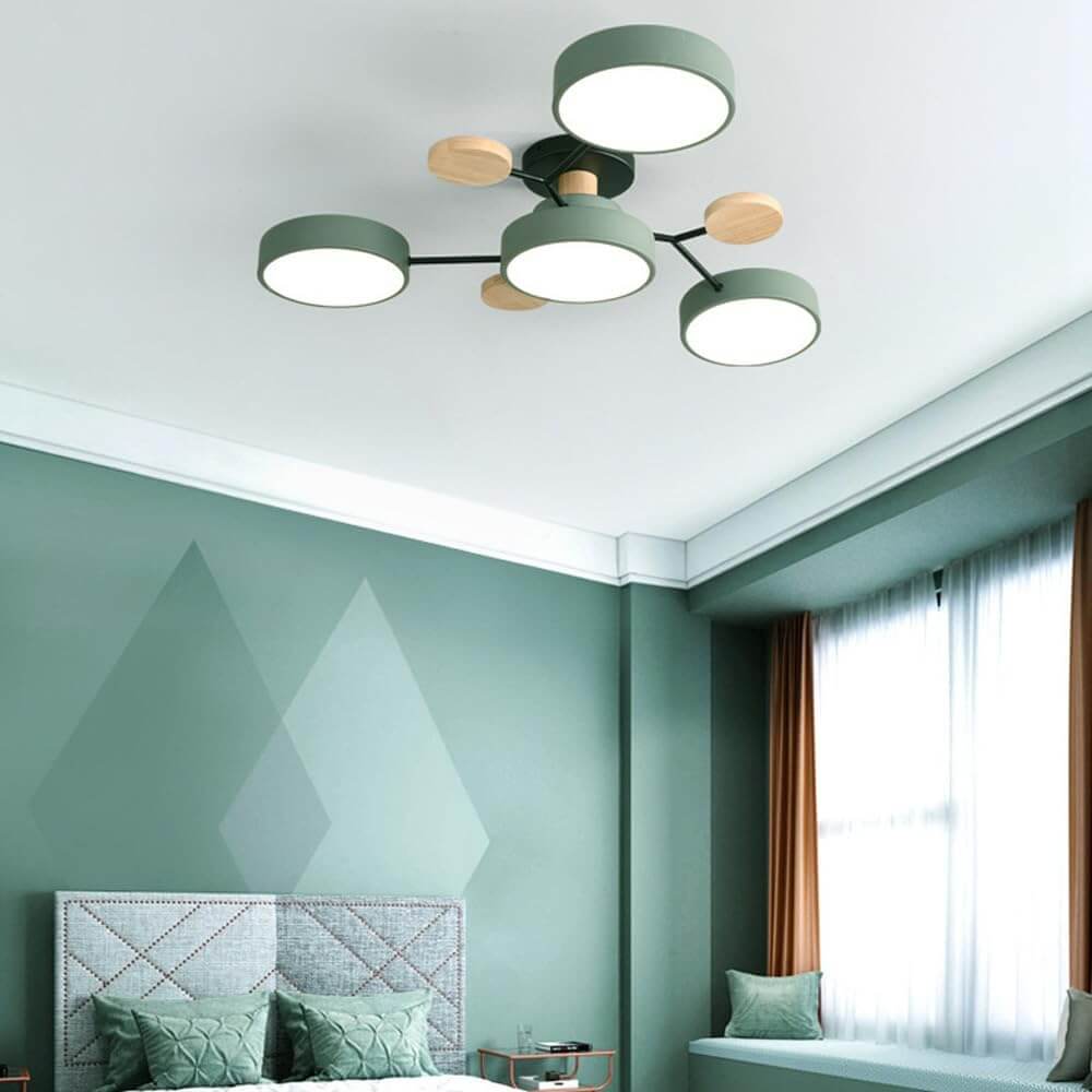 Modern Circular Living Room LED Ceiling Light