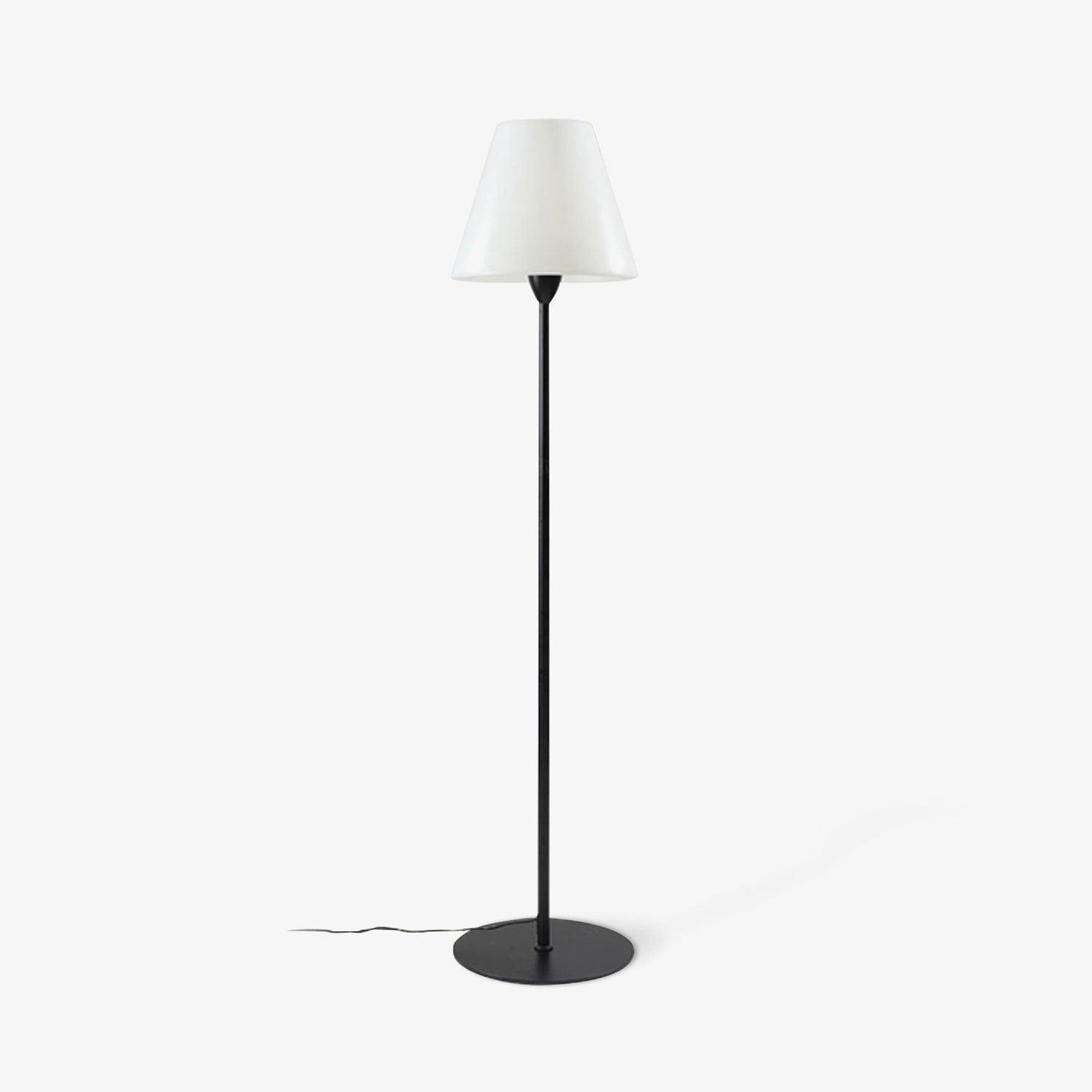Modern Ward Floor Lamp - Metal & Acrylic - Black & White Options