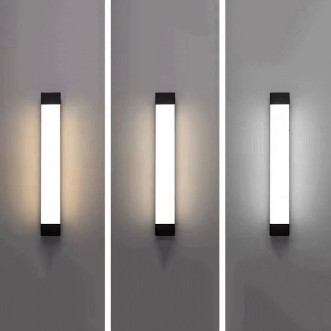Modern LED Wall Sconce - Indoor/Outdoor Lighting Fixture
