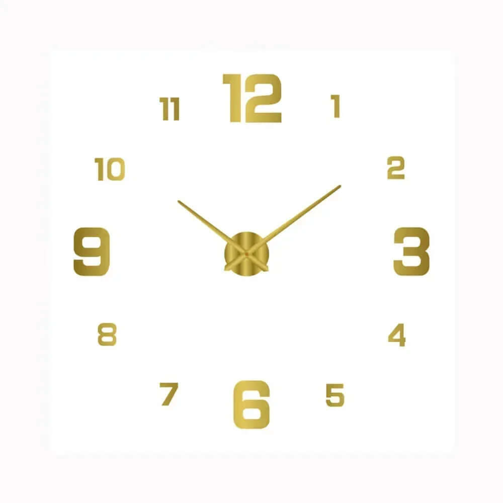 Silent Wall Clock, 30cm Modern Design, Battery Operated, Non-Ticking, for Living Room, Bedroom, Kitchen, Office