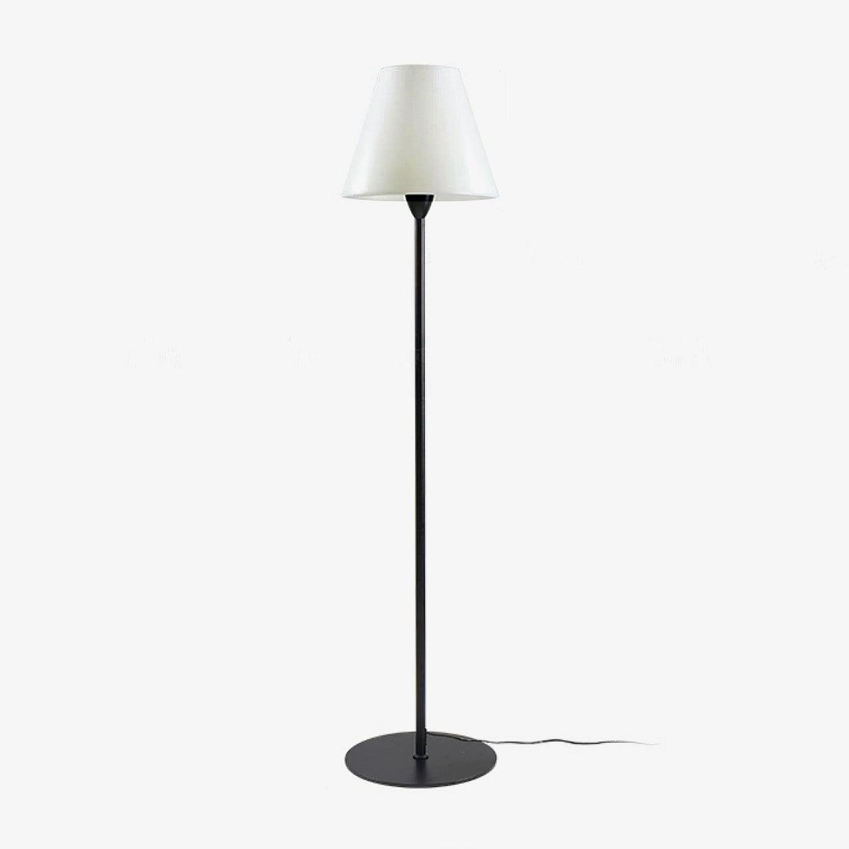 Modern Ward Floor Lamp - Metal & Acrylic - Black & White Options