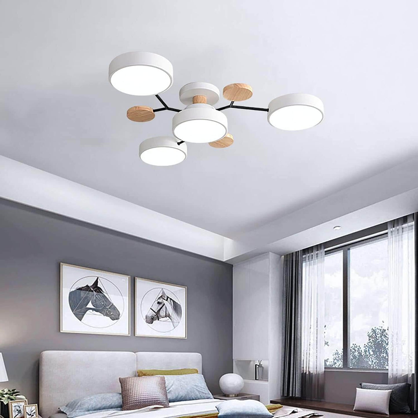 Modern Circular Living Room LED Ceiling Light