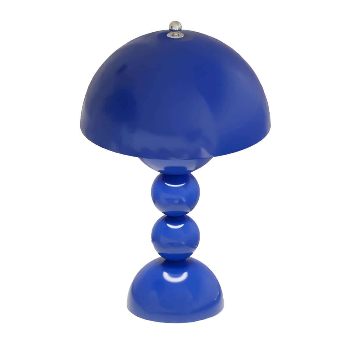 Vintage Mid-Century Modern Mushroom Lamp - Retro Acrylic Dome Light for Table & Desk