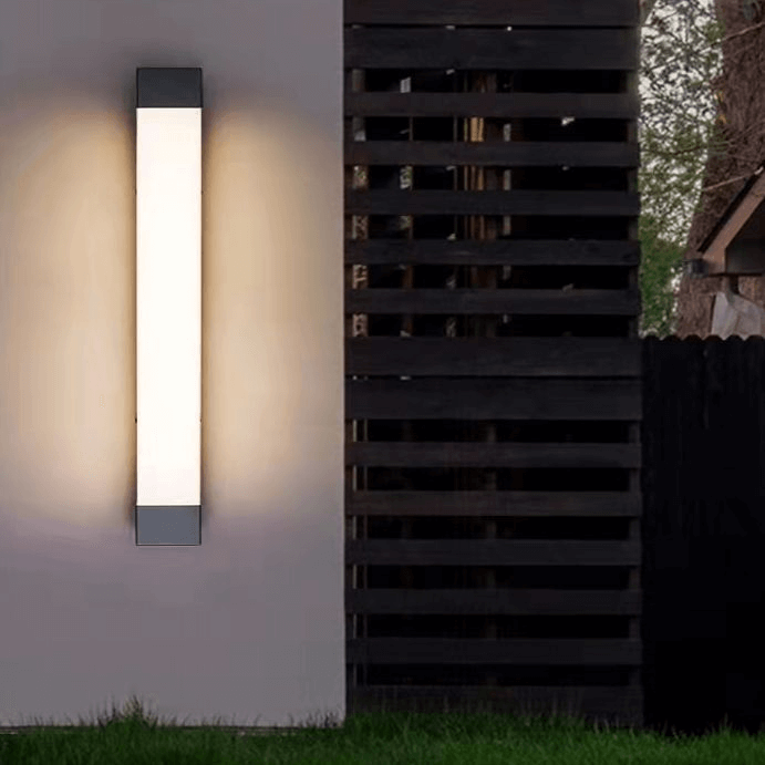 Modern LED Wall Sconce - Indoor/Outdoor Lighting Fixture