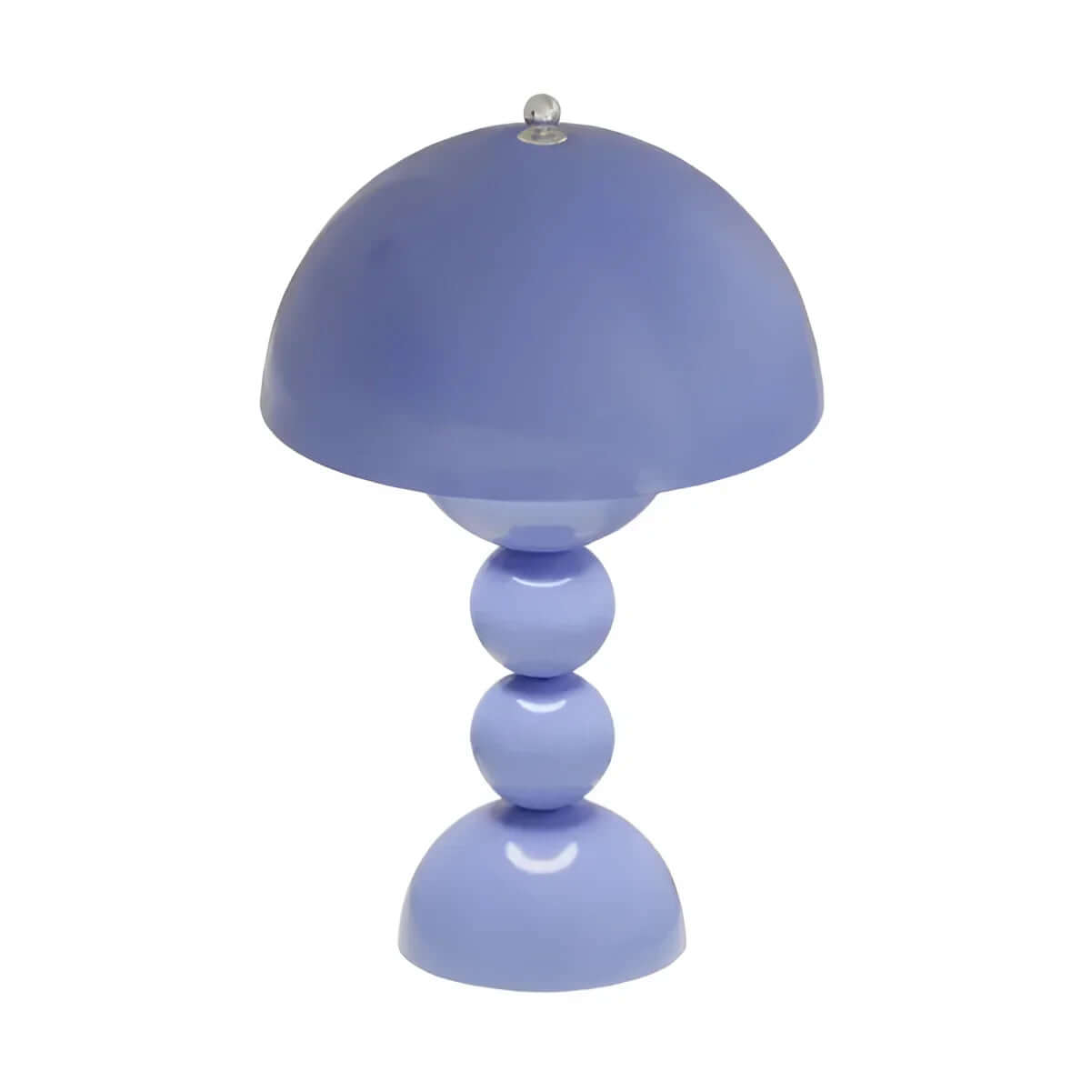 Vintage Mid-Century Modern Mushroom Lamp - Retro Acrylic Dome Light for Table & Desk