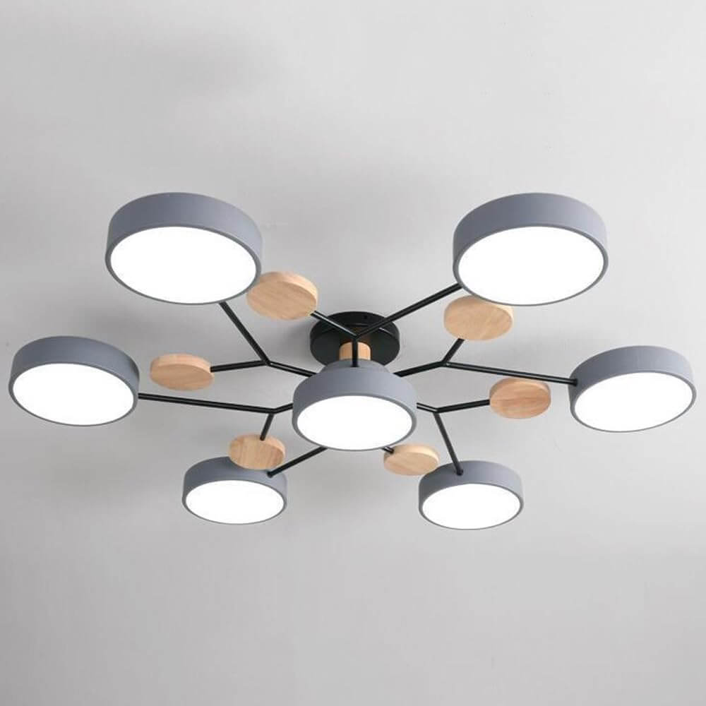 Modern Circular Living Room LED Ceiling Light