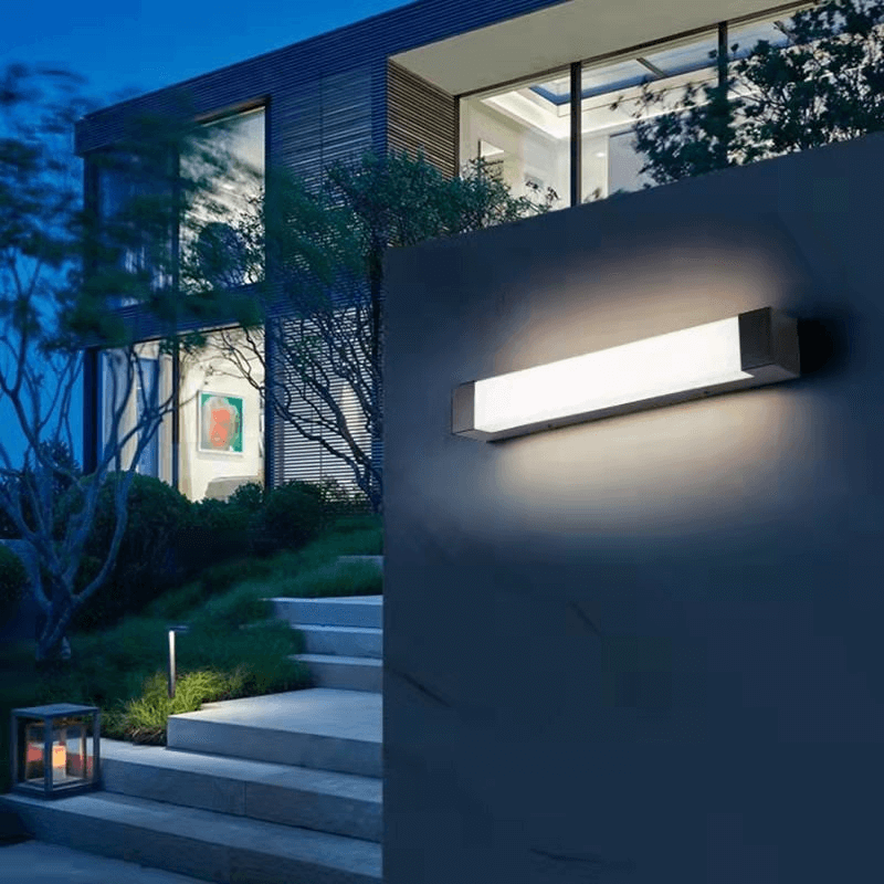 Modern LED Wall Sconce - Indoor/Outdoor Lighting Fixture