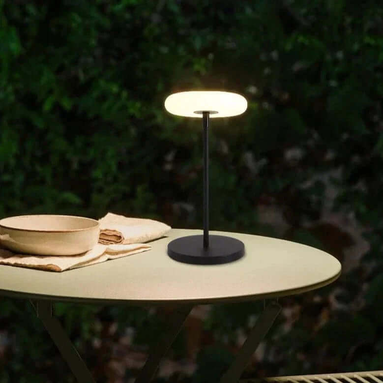 Signature Outdoor Solar Lamp - Metal & Acrylic - IP65 - Dia 12" x H 68"