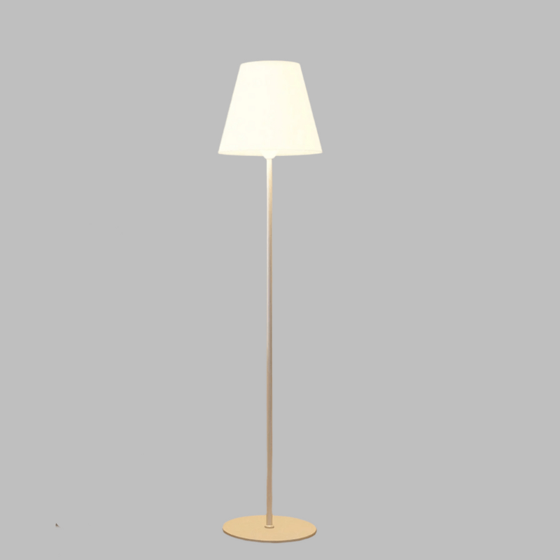 Modern Ward Floor Lamp - Metal & Acrylic - Black & White Options