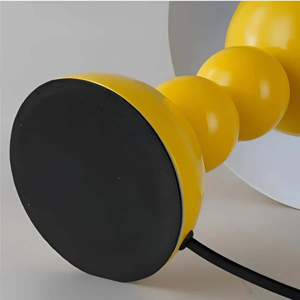 Vintage Mid-Century Modern Mushroom Lamp - Retro Acrylic Dome Light for Table & Desk