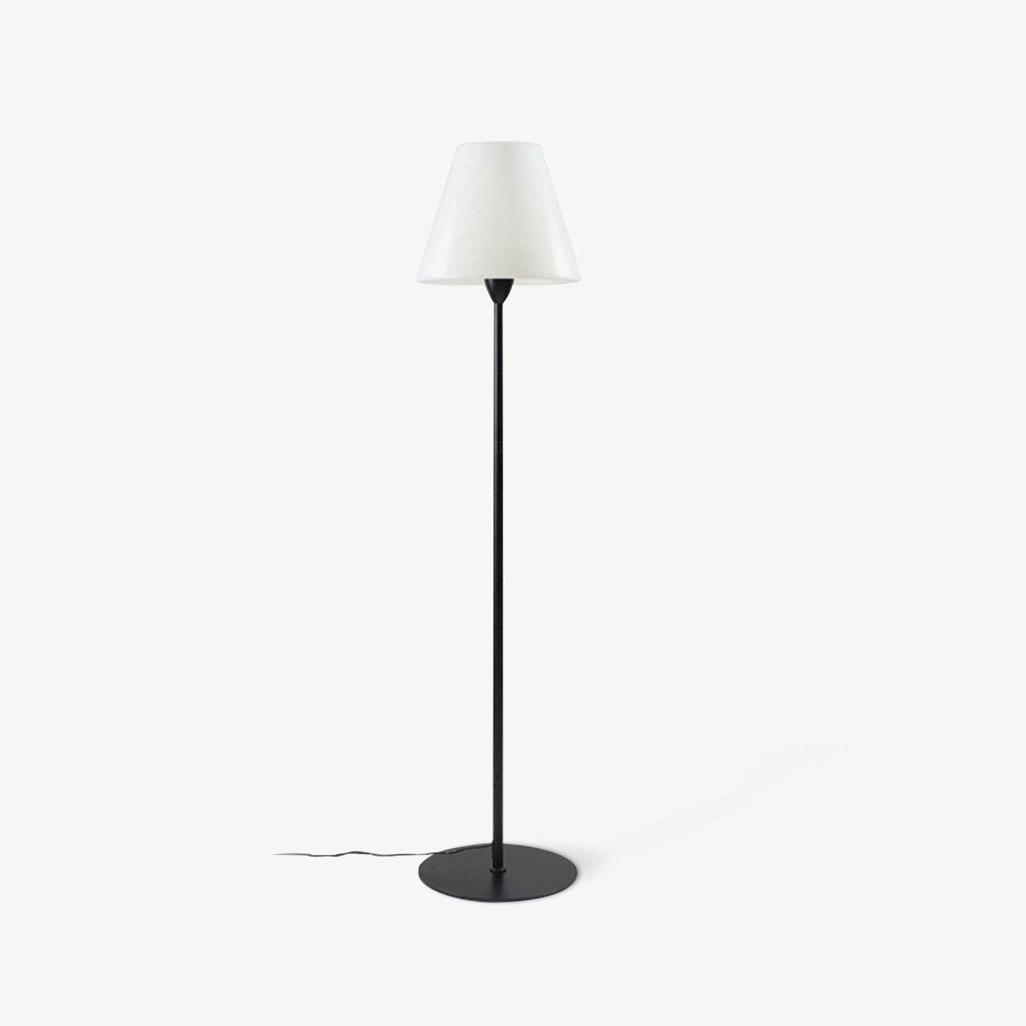 Modern Ward Floor Lamp - Metal & Acrylic - Black & White Options