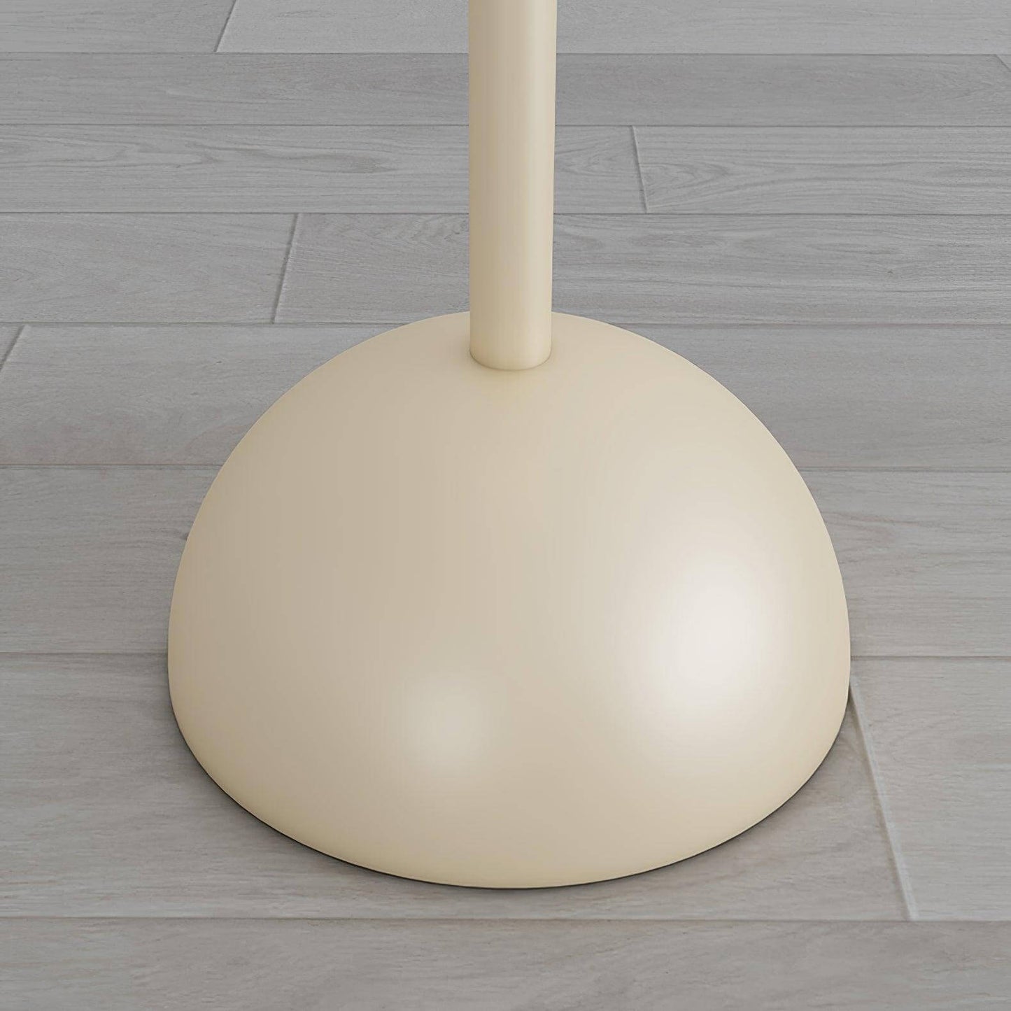 Modern Clavel Floor Lamp: Metal & Glass Design | E26/E27 Base | 5W LED