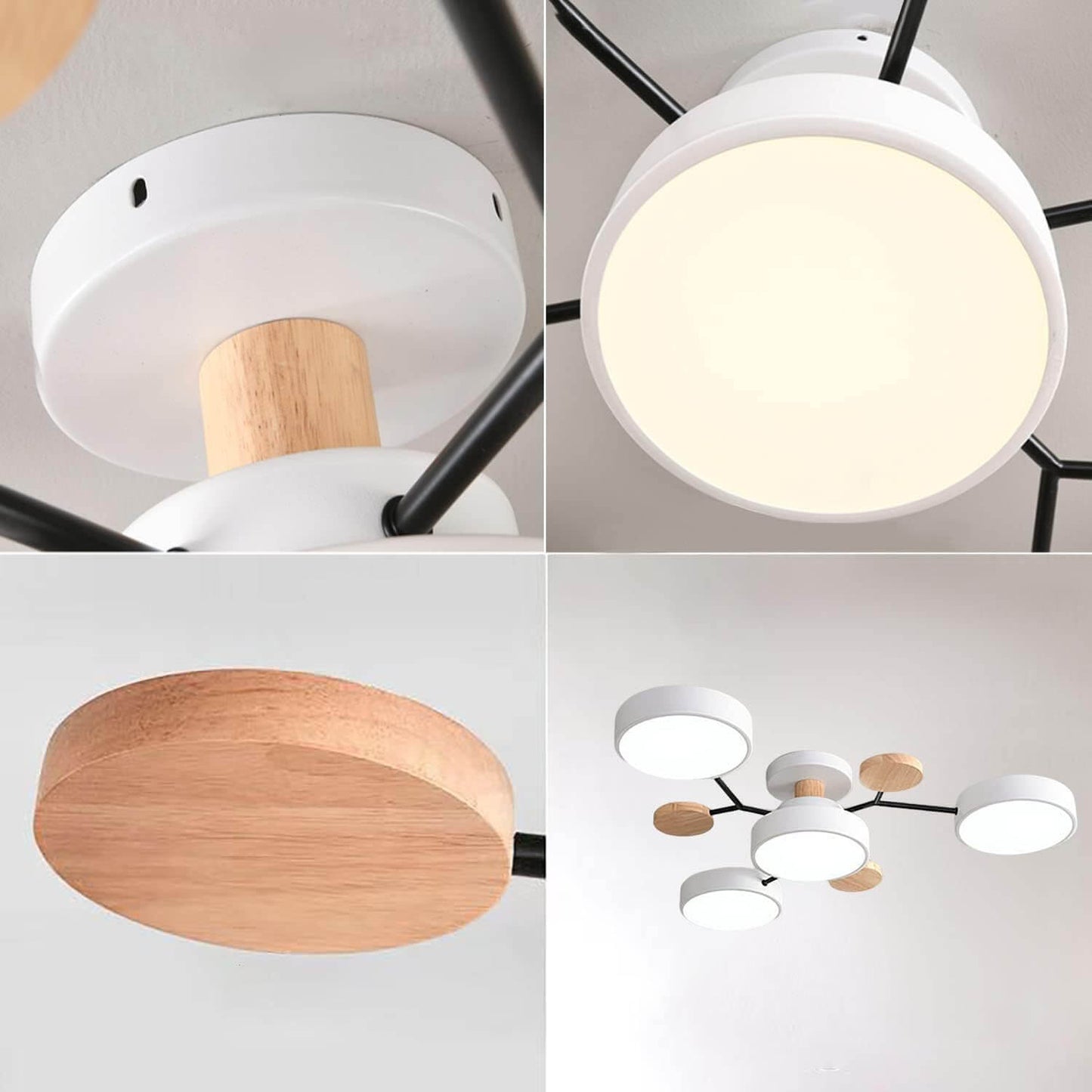 Modern Circular Living Room LED Ceiling Light