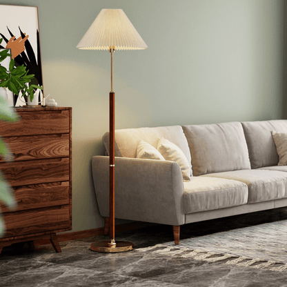 Modern Rice Paper Floor Lamp - Elegant Minimalist Lighting for Living Room & Bedroom