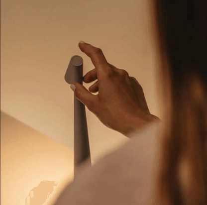 Nordic Minimalist LED Desk Lamp | Rechargeable | Dimmable | Touch Control | 35/45cm