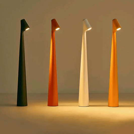 Nordic Minimalist LED Desk Lamp | Rechargeable | Dimmable | Touch Control | 35/45cm