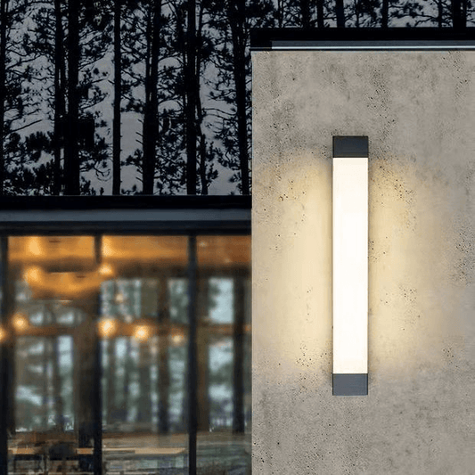 Modern LED Wall Sconce - Indoor/Outdoor Lighting Fixture