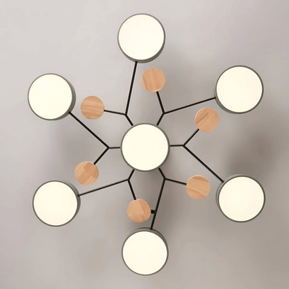 Modern Circular Living Room LED Ceiling Light