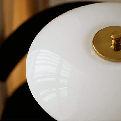 Modern Danish Designer Table Lamp with LED Light - Dimmable - 11" x 18.5"