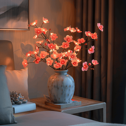 Luminous LED Olive Branch - 28" Battery Operated Fairy Light Branch Decor