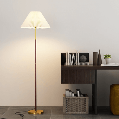 Modern Rice Paper Floor Lamp - Elegant Minimalist Lighting for Living Room & Bedroom