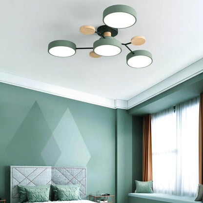 Modern Circular Living Room LED Ceiling Light