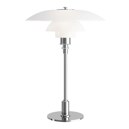 Modern Danish Designer Table Lamp with LED Light - Dimmable - 11" x 18.5"