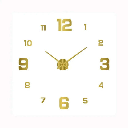 Silent Wall Clock, 30cm Modern Design, Battery Operated, Non-Ticking, for Living Room, Bedroom, Kitchen, Office