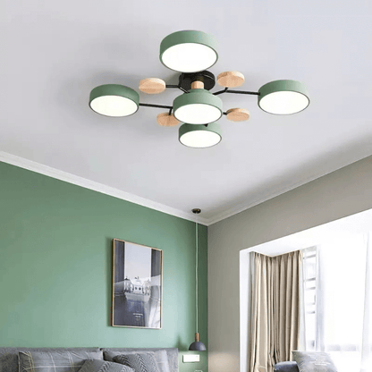 Modern Circular Living Room LED Ceiling Light