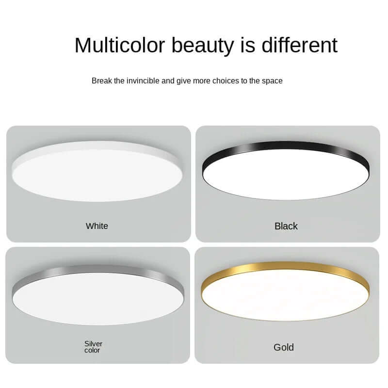 Minimalist Round LED Ceiling Light