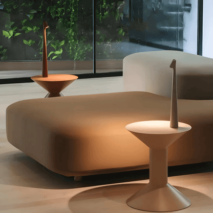 Nordic Minimalist LED Desk Lamp | Rechargeable | Dimmable | Touch Control | 35/45cm