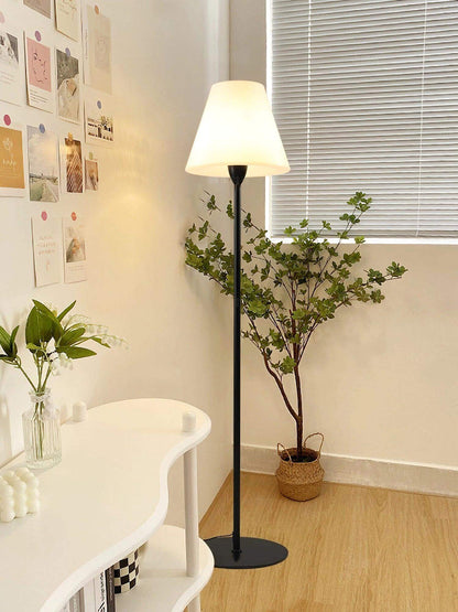 Modern Ward Floor Lamp - Metal & Acrylic - Black & White Options