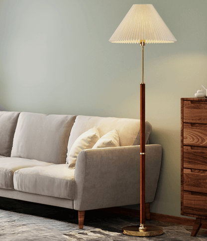 Modern Rice Paper Floor Lamp - Elegant Minimalist Lighting for Living Room & Bedroom