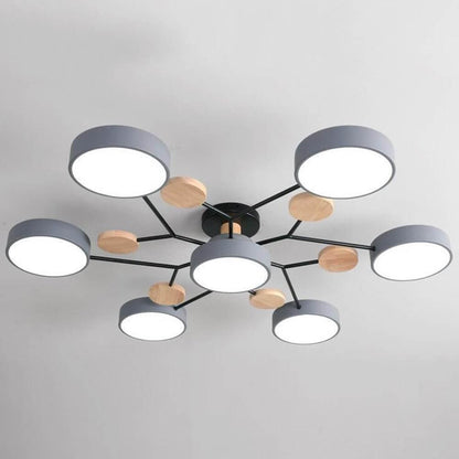 Modern Circular Living Room LED Ceiling Light