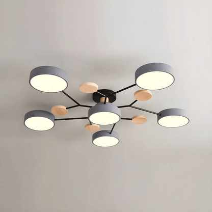 Modern Circular Living Room LED Ceiling Light
