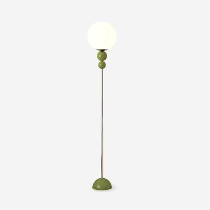 Modern Clavel Floor Lamp: Metal & Glass Design | E26/E27 Base | 5W LED