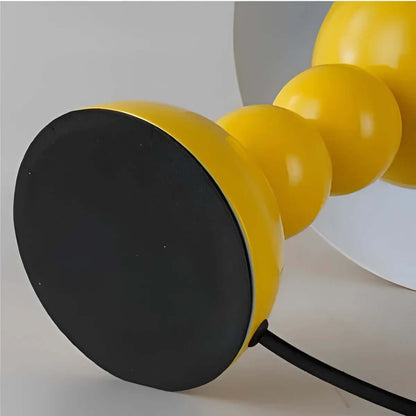 Vintage Mid-Century Modern Mushroom Lamp - Retro Acrylic Dome Light for Table & Desk